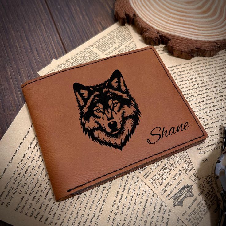 Personalized Leather Wallet