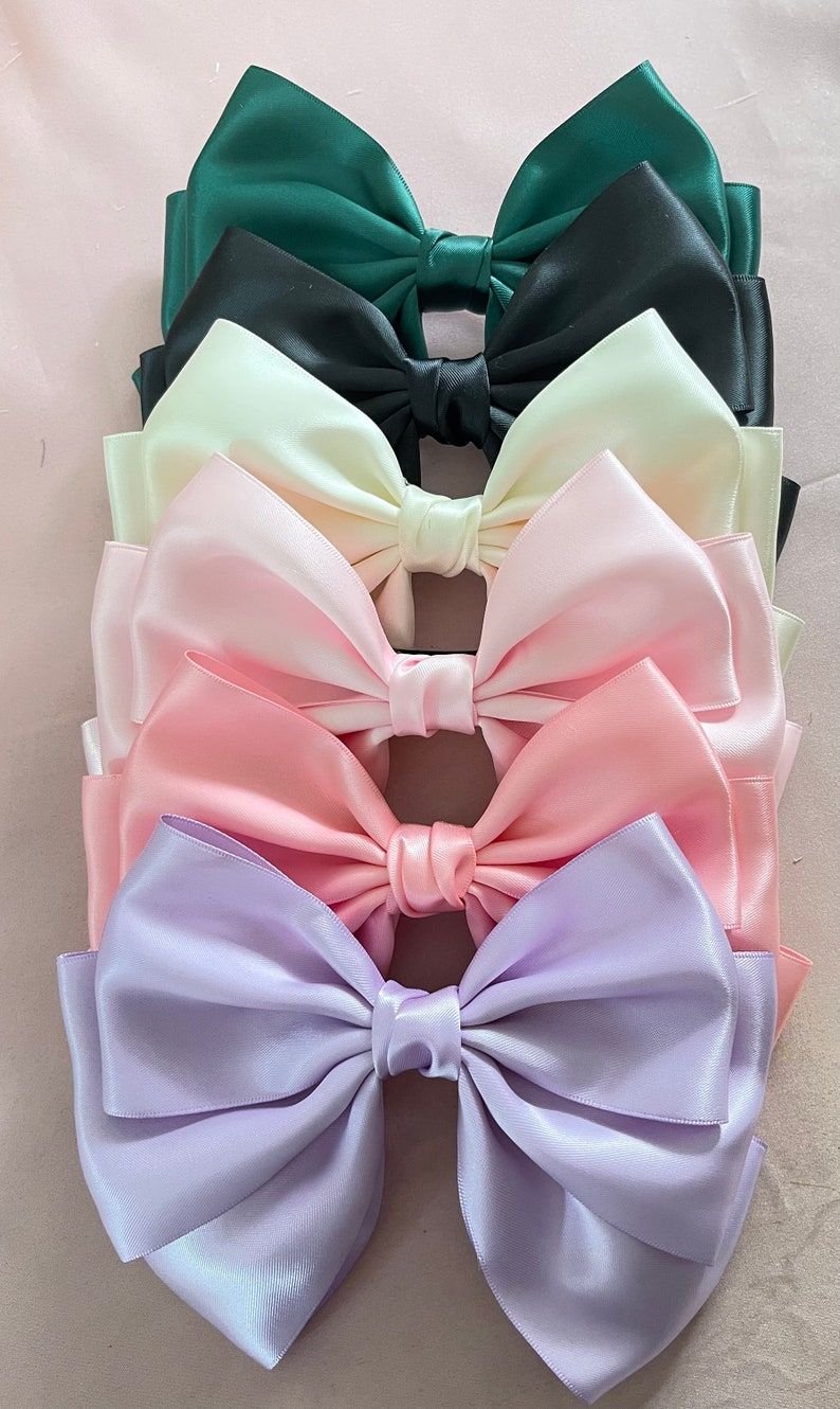 Satin Hair Bows