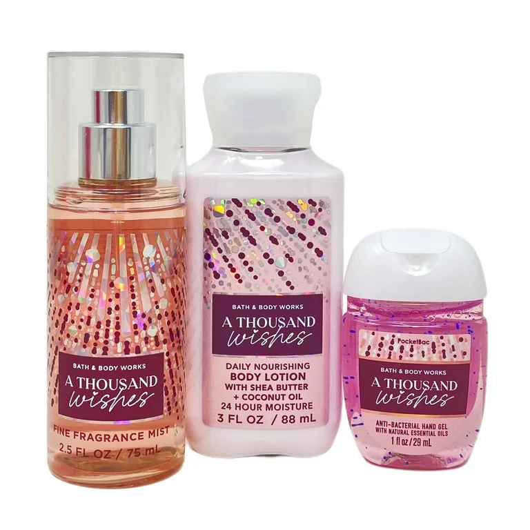 Mini Bath & Body Works set