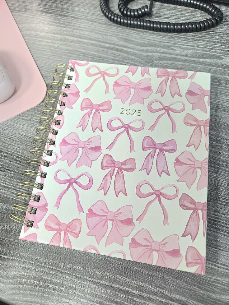 2025 Pink Bow Planner