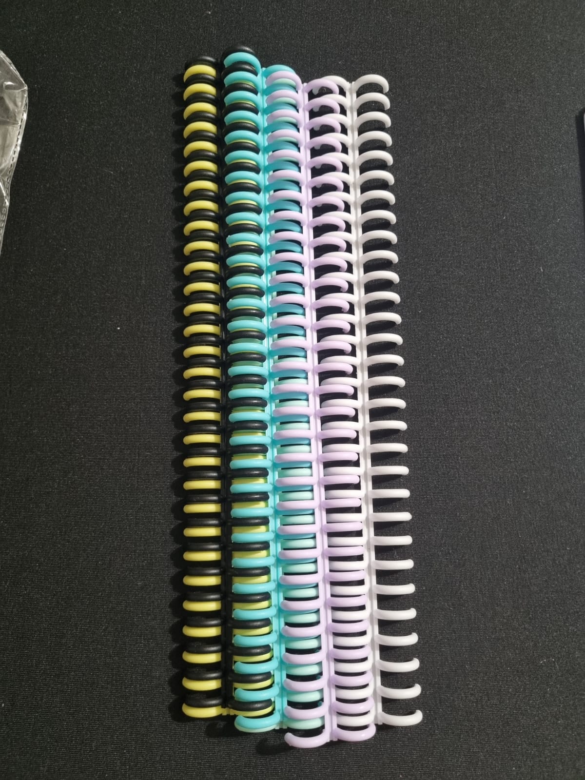 Colorful Plastic Open & Close Binding Coils