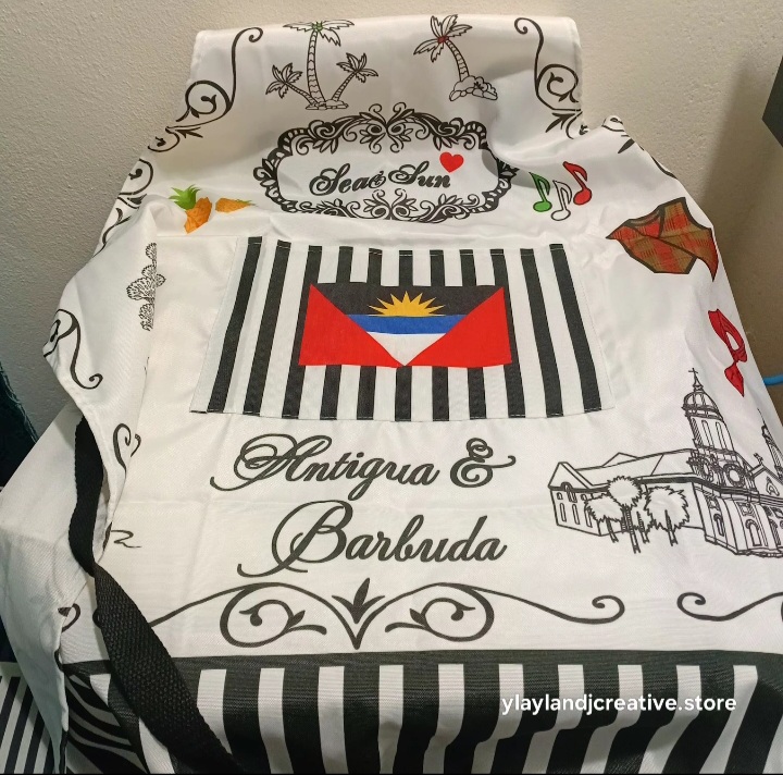 Antigua & Barbuda Decorative Fabric Apron