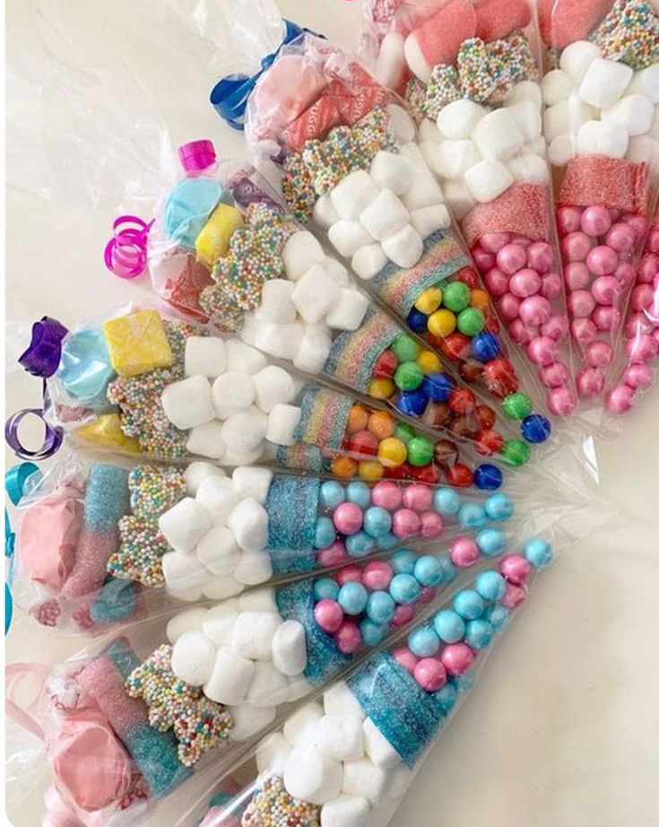 Candy Cone Treat Bags