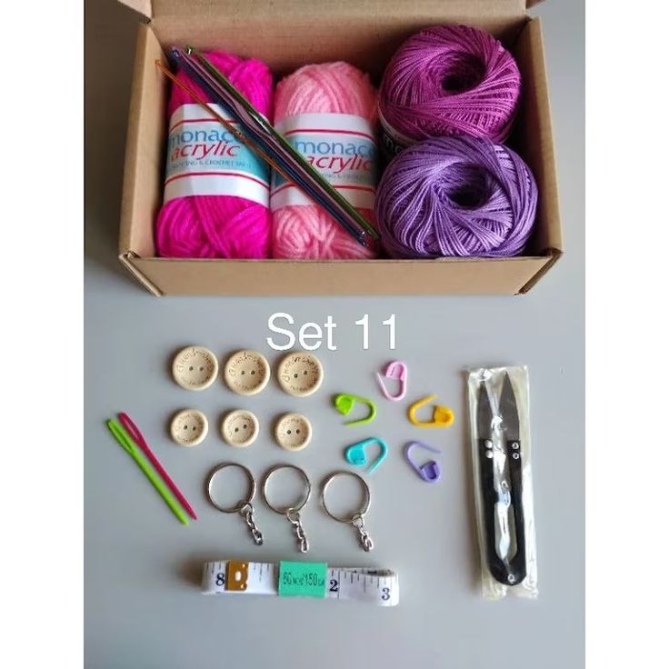 Crochet and Knitting Mini Kit