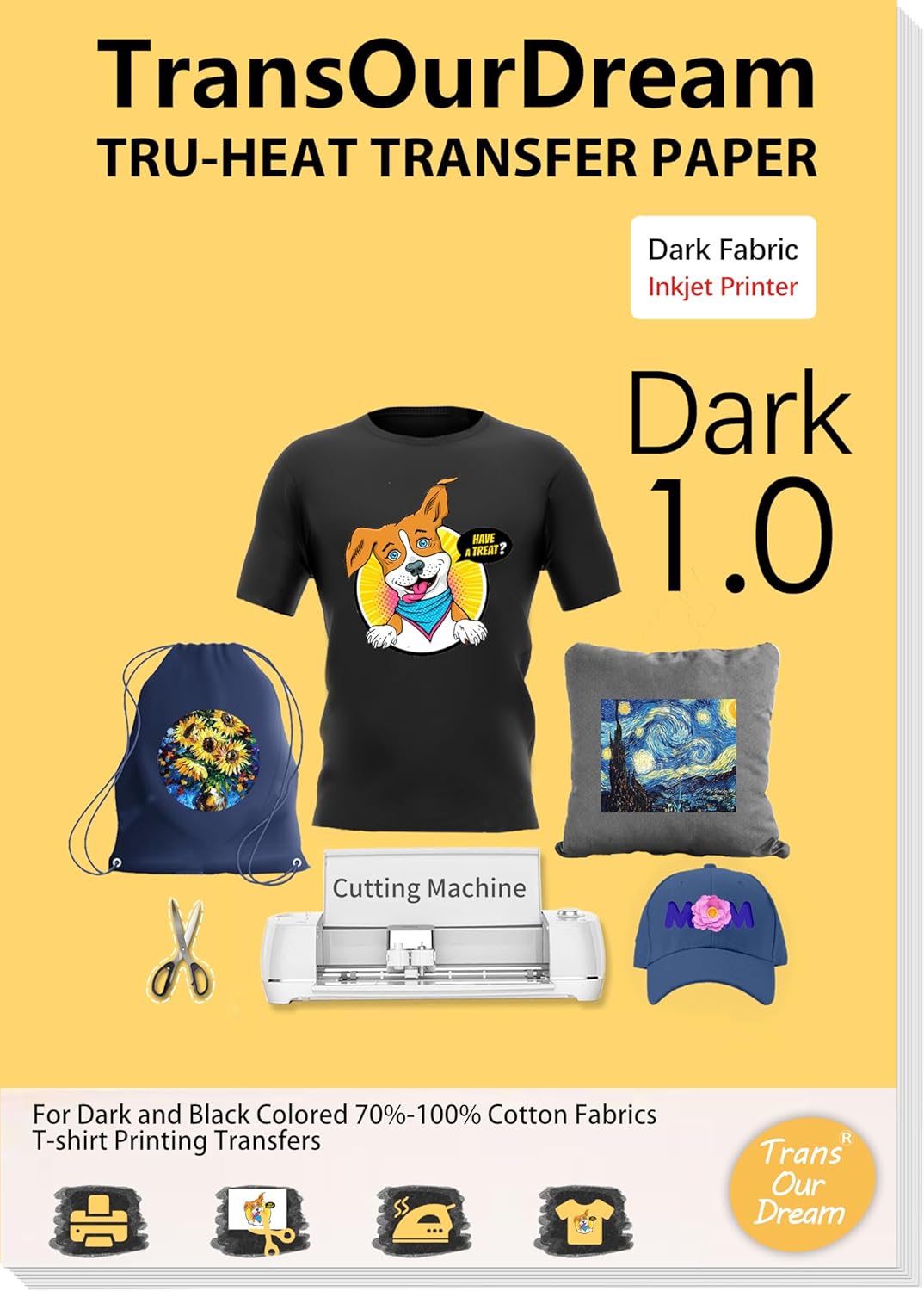 Printable Heat Transfer Vinyl Sheets