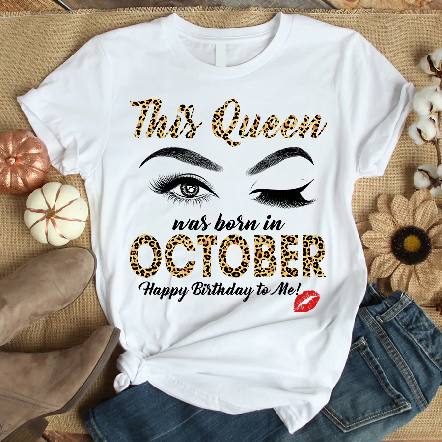 Classic White Birthday T-shirt