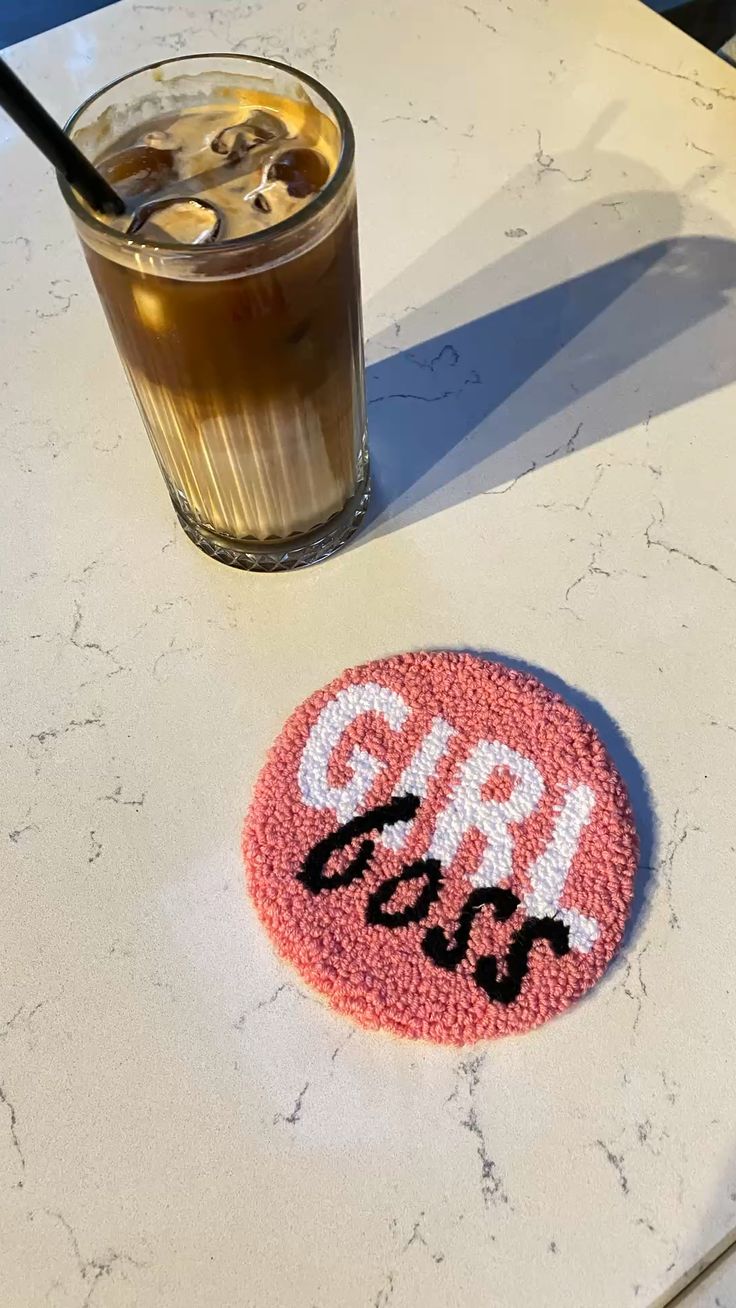 Girl Boss coaster