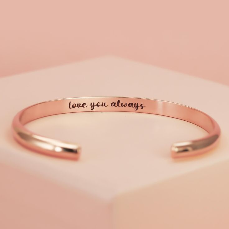 Personalized Stainless Steel Engraved Bracelets