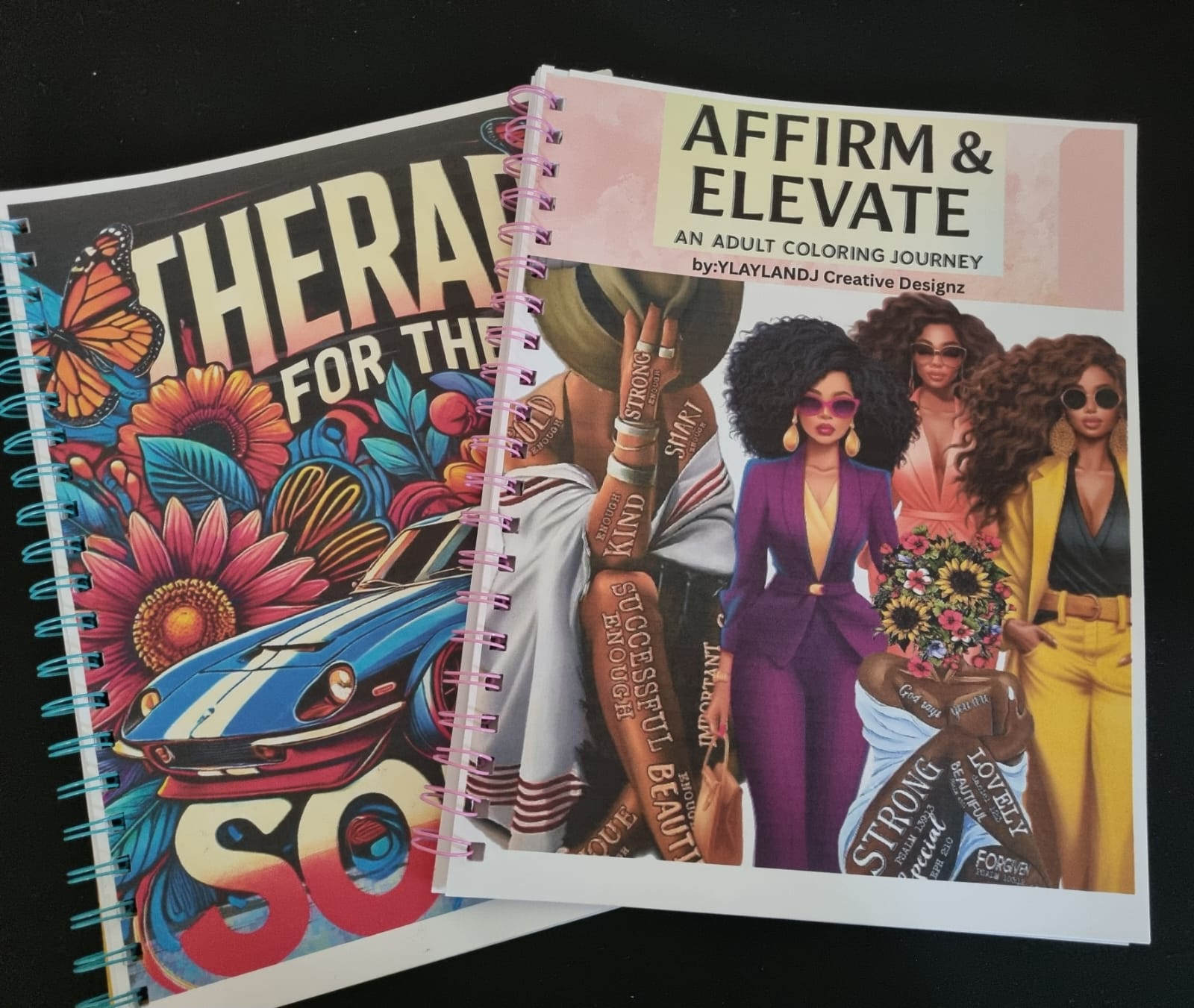 Affirm & Elevate Adult Coloring Book