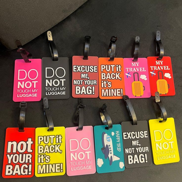 ID Luggage Badge Holder 