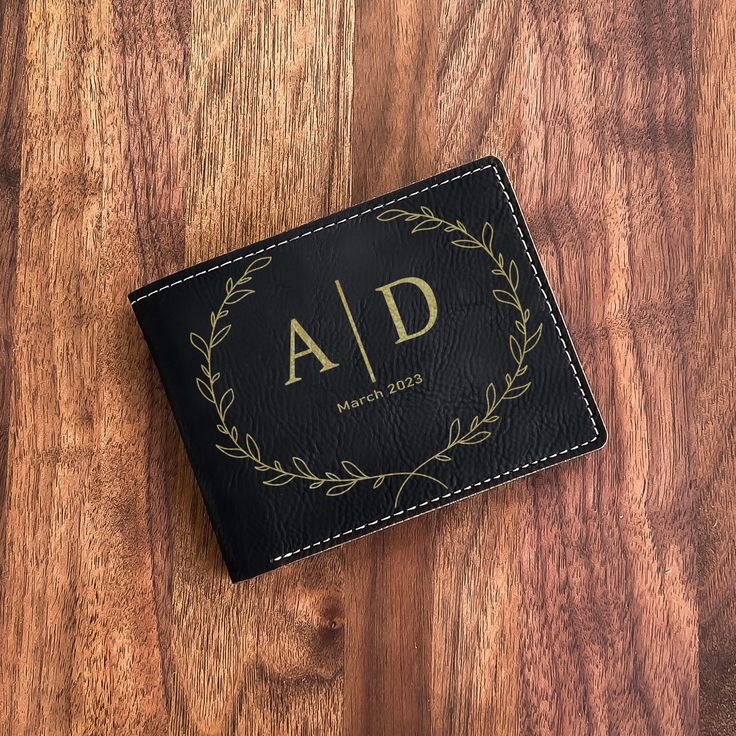 Personalized Leather Wallet