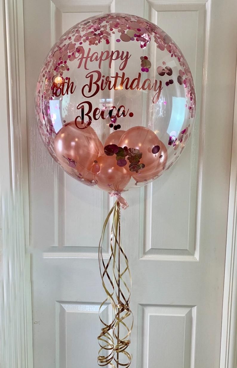 Custom Helium Birthday Balloon