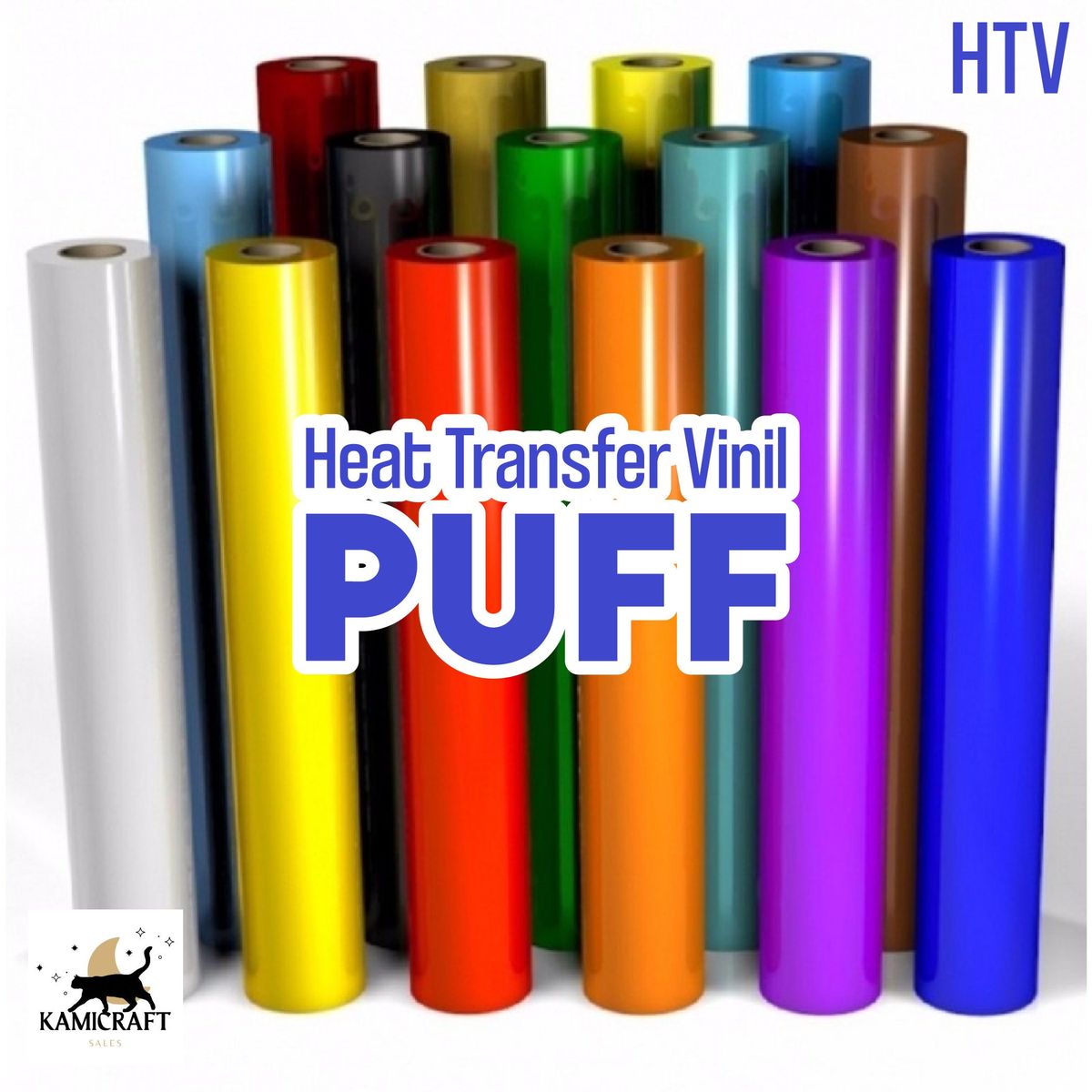3 Puff Vinyl Sheets