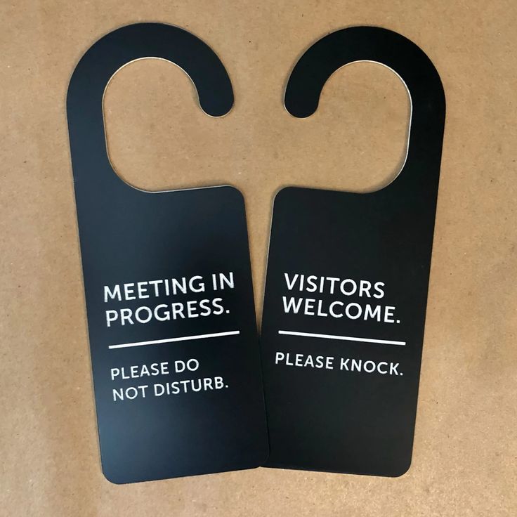 Wooden Door Hanger Signs