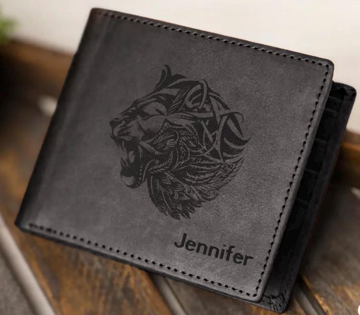Personalized Leather Wallet
