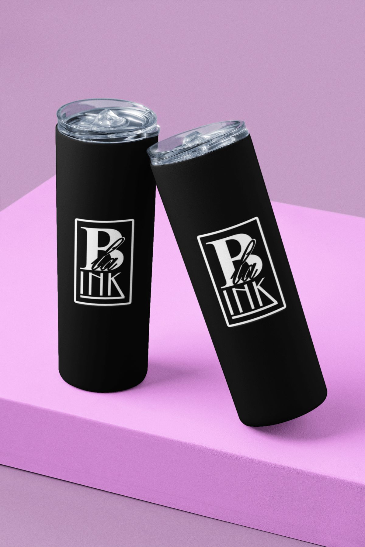 Black Stainless Steel Tumblers
