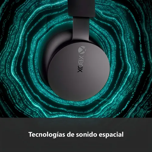 Microsoft Gaming Audífonos Inalámbricos Xbox Series X S One 2024 Negro TLL-00029