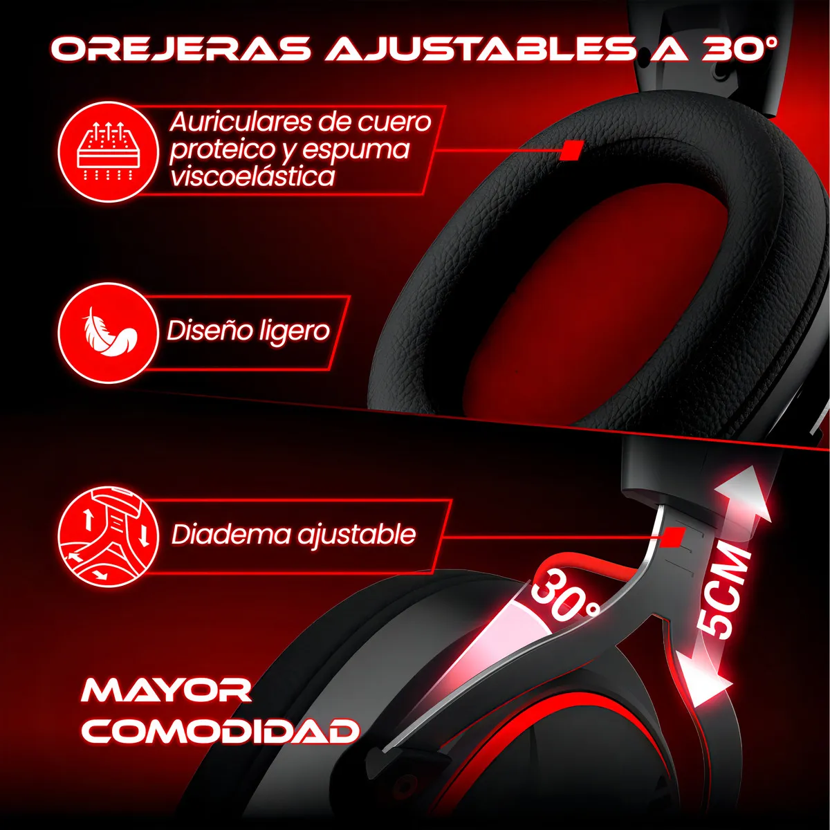 OXS Storm G2 Audífonos Gamer