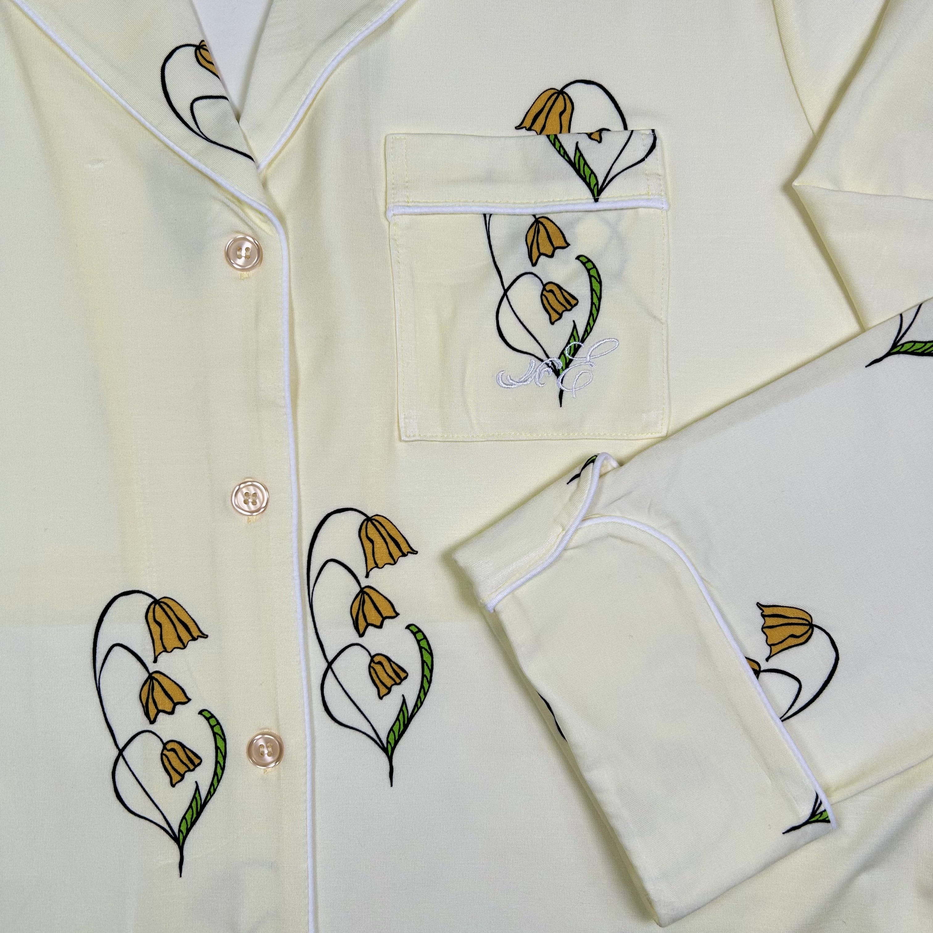 Rory Bamboo Long Sleeve Pyjama Set