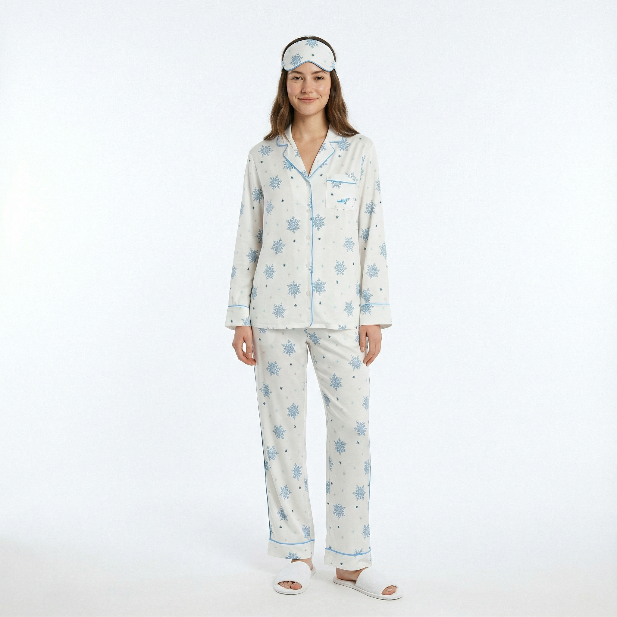 Winter Wonderland Bamboo Long Sleeve Pyjama Set
