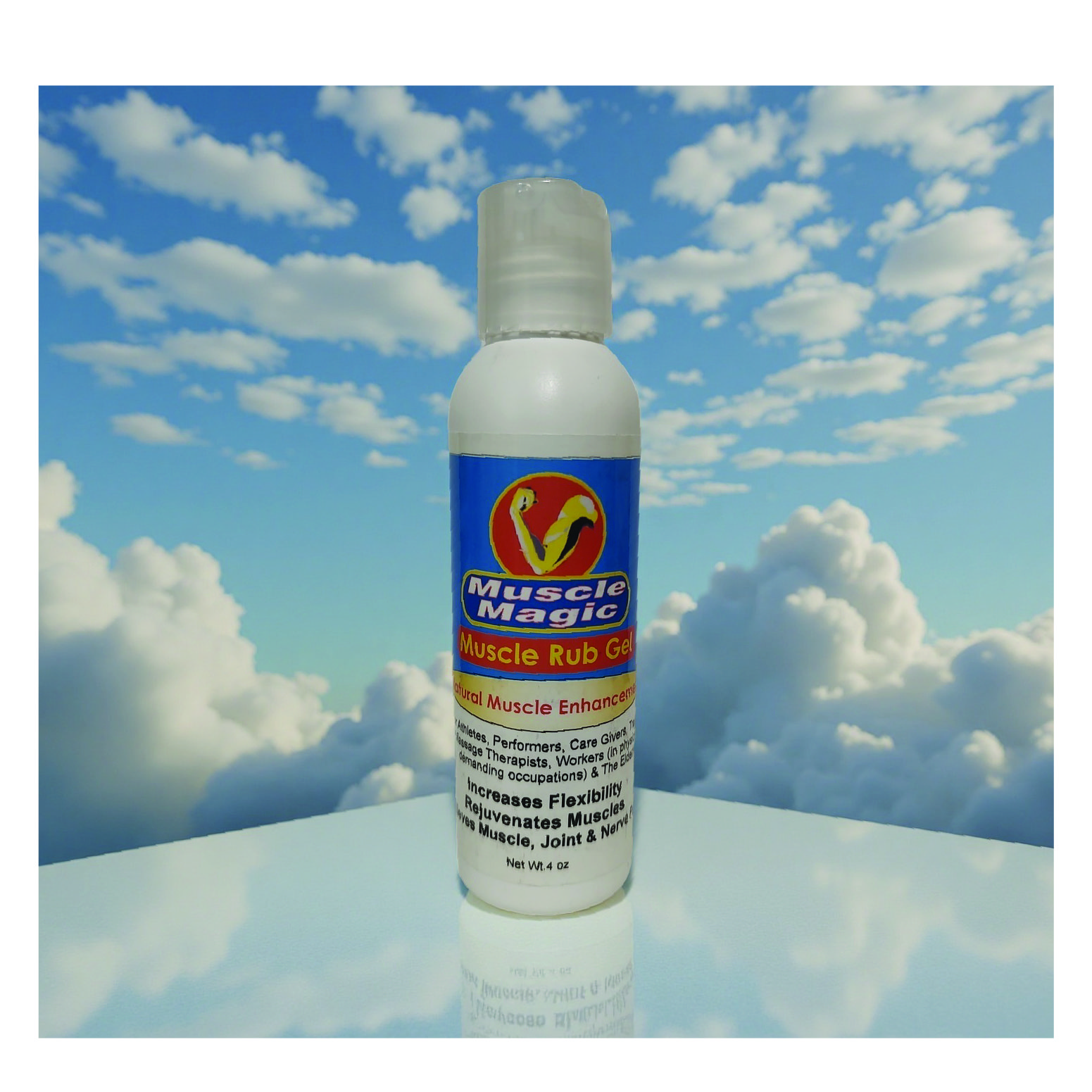 16 oz Muscle Magic Muscle Rub Gel