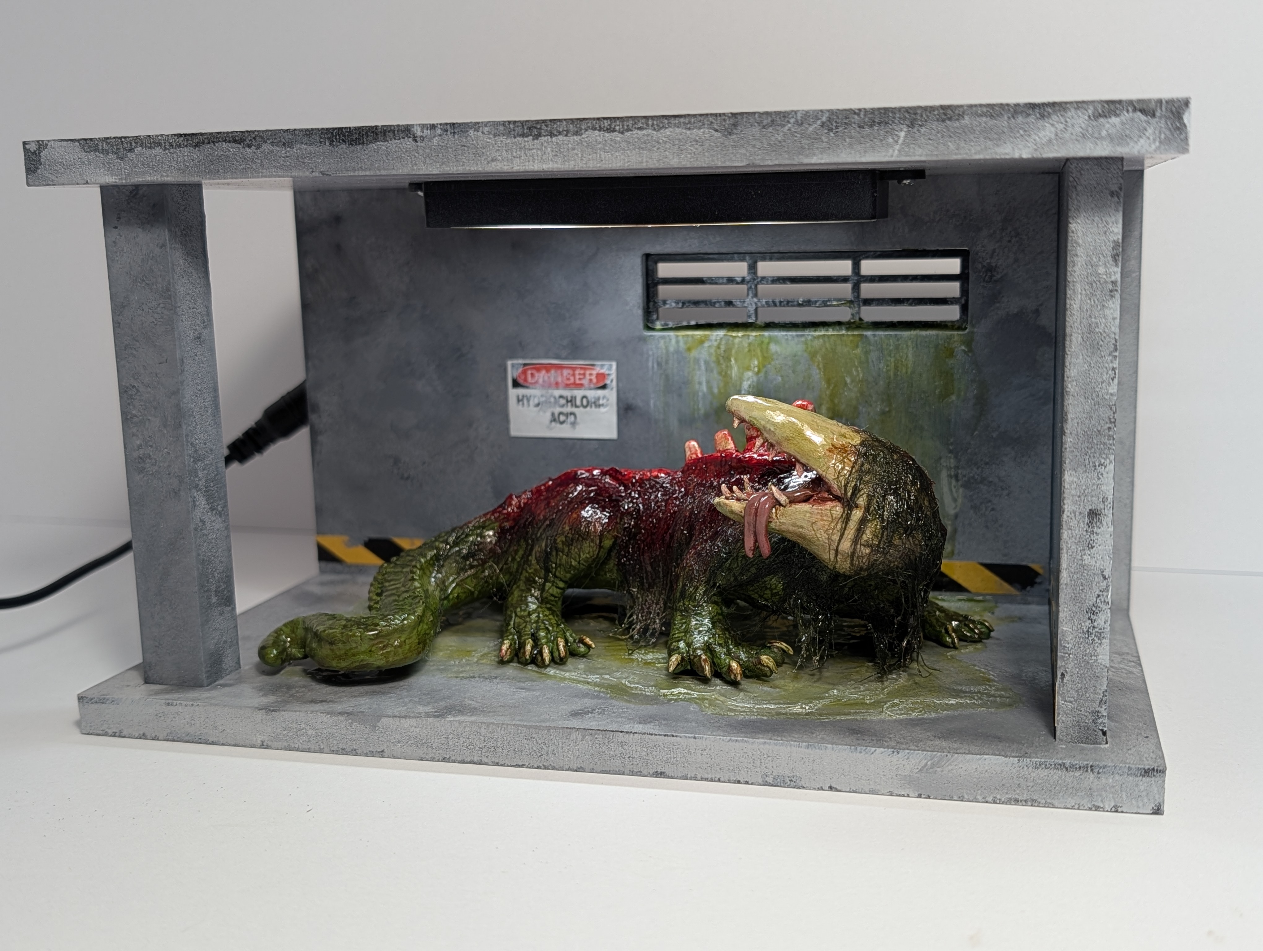 SCP-682 Mini Diorama
