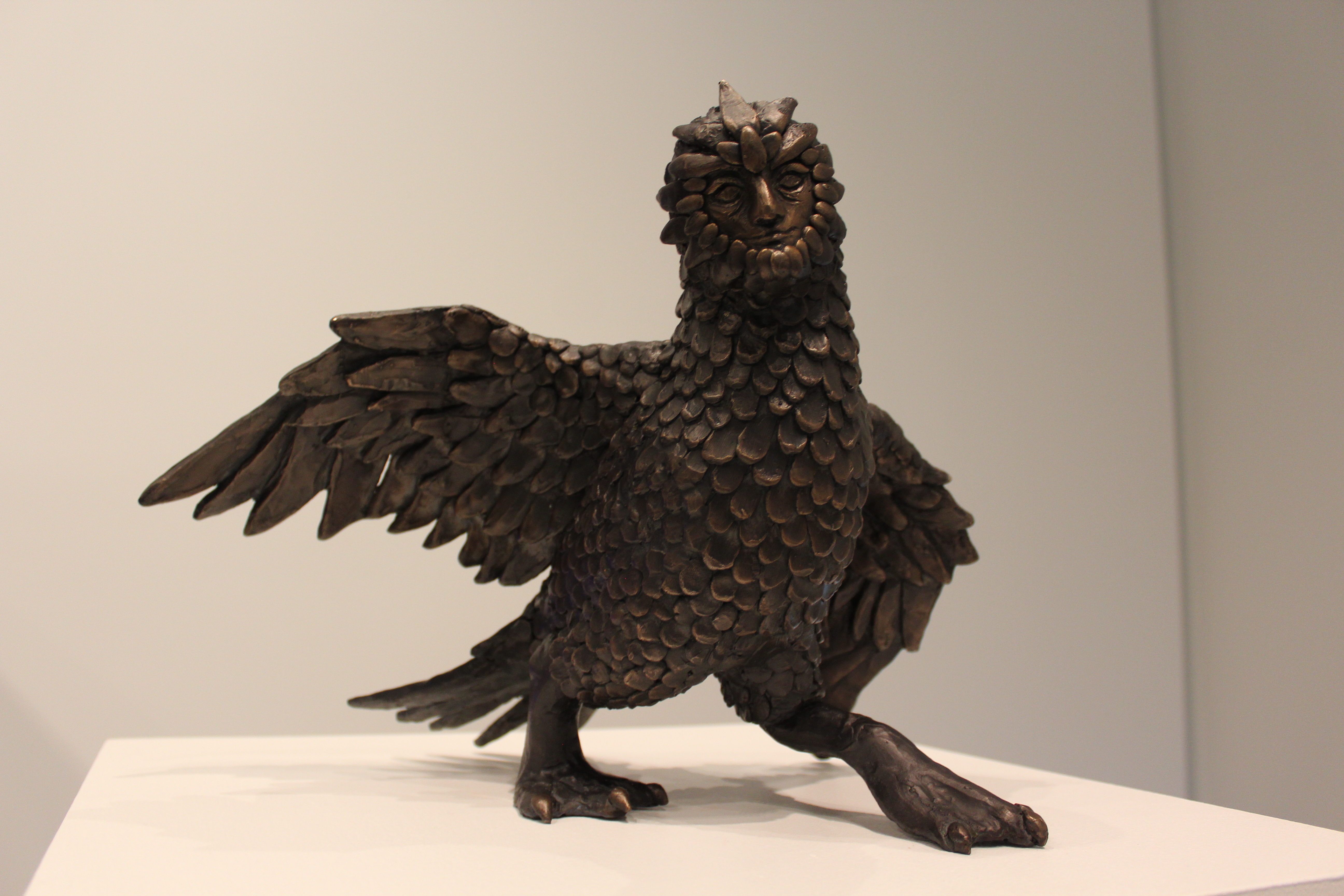 Primadonna, Harpy Bronze Statue, 2024 Original