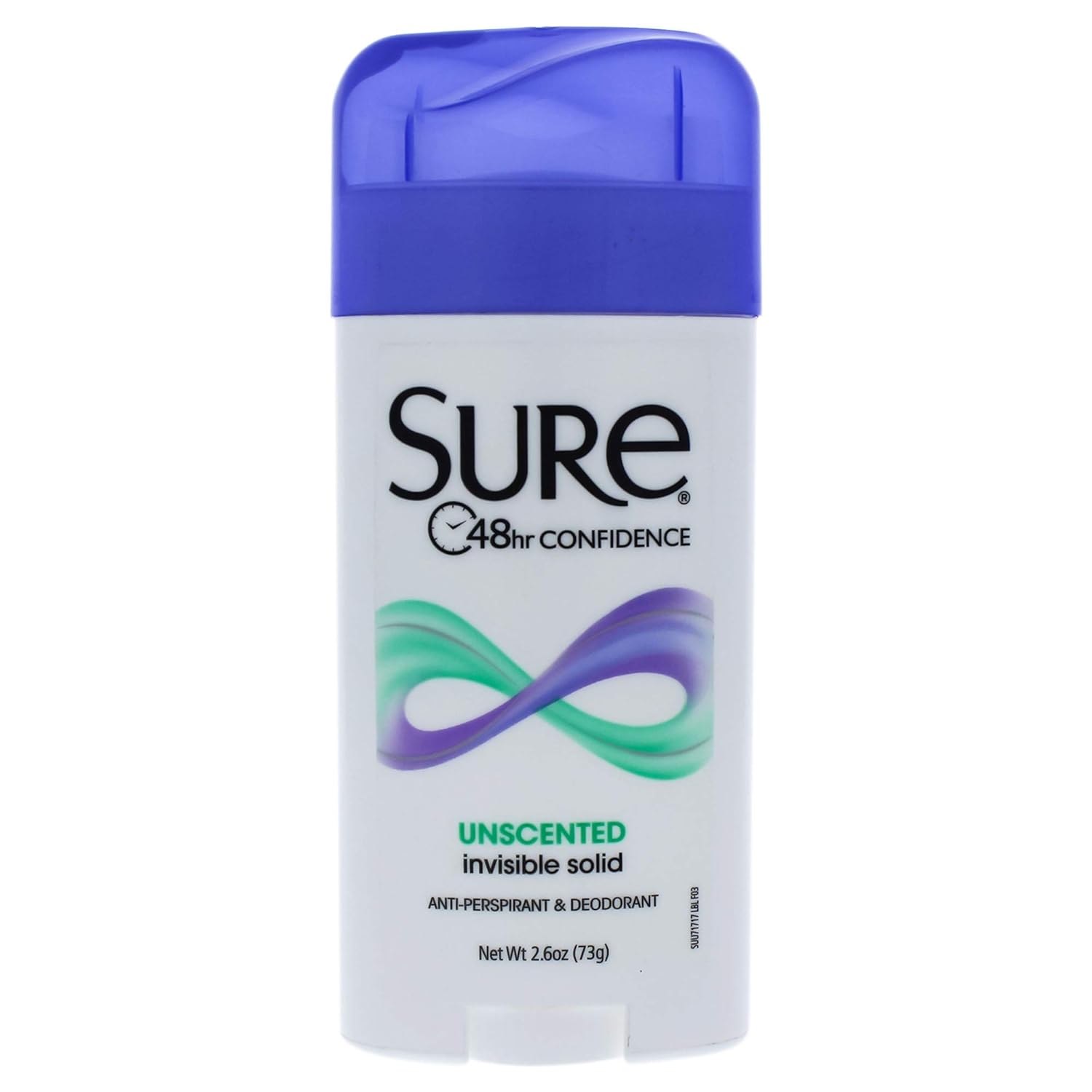 Sure Unscented Invisible Solid Deodorant