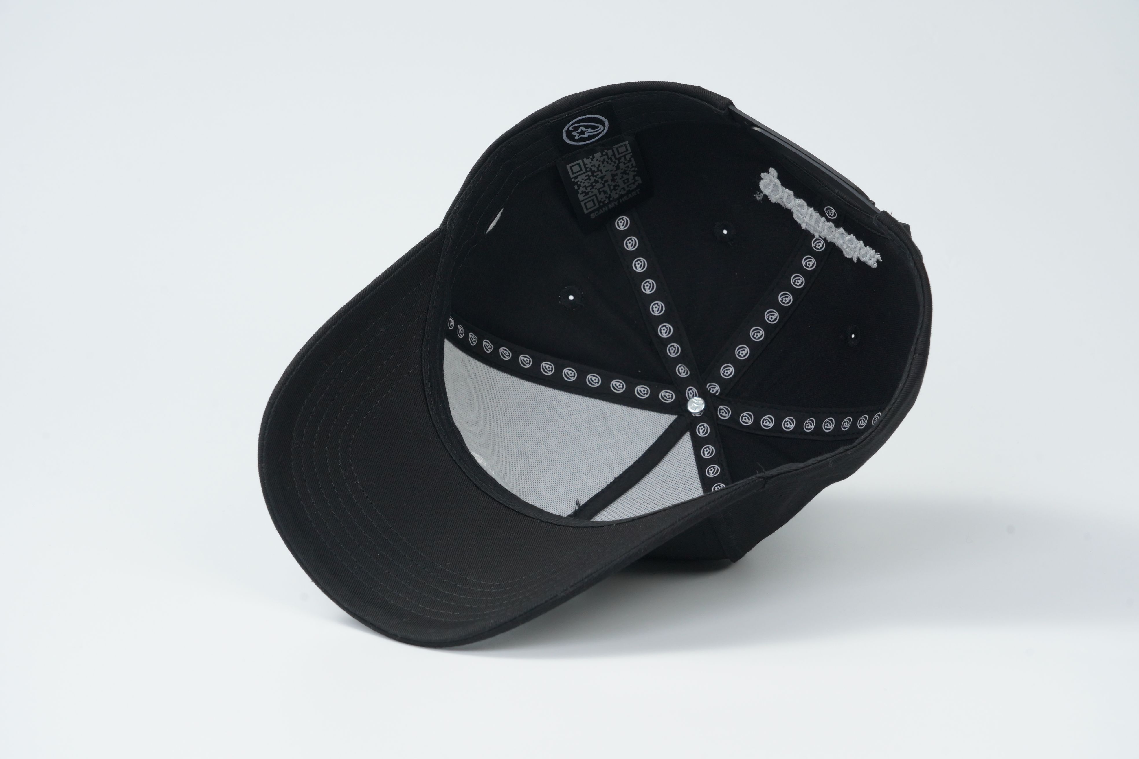 SC Black Snapback Cap