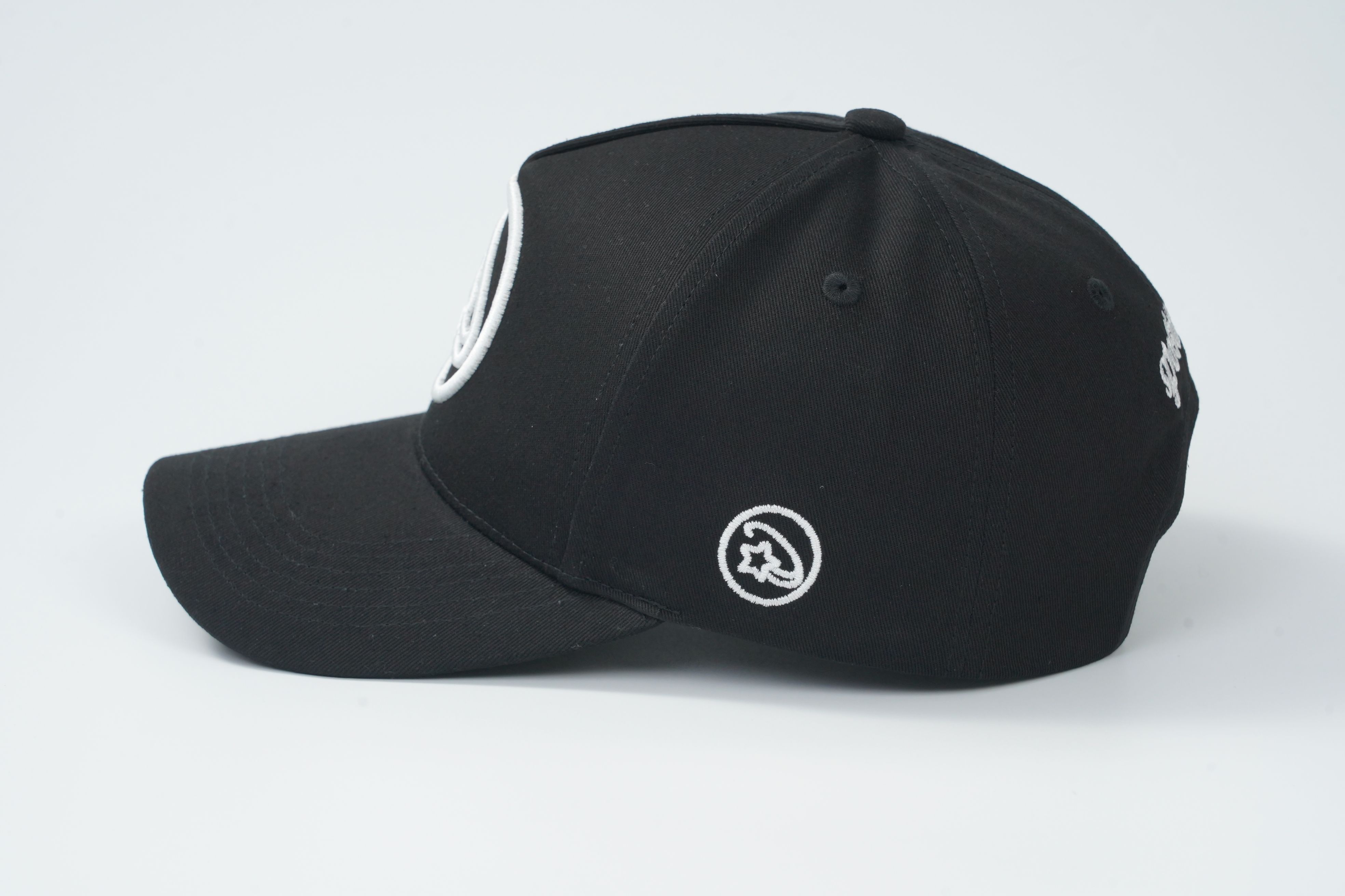 SC Black Snapback Cap
