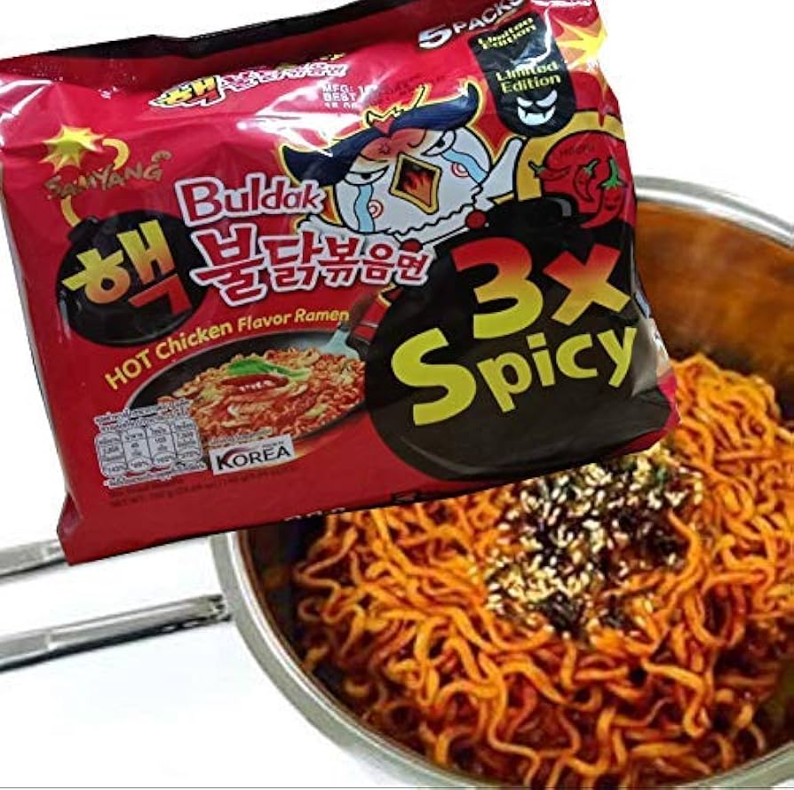 Samyang Buldak 3x Spicy HOT Chicken Flavor Ramen Single Pack