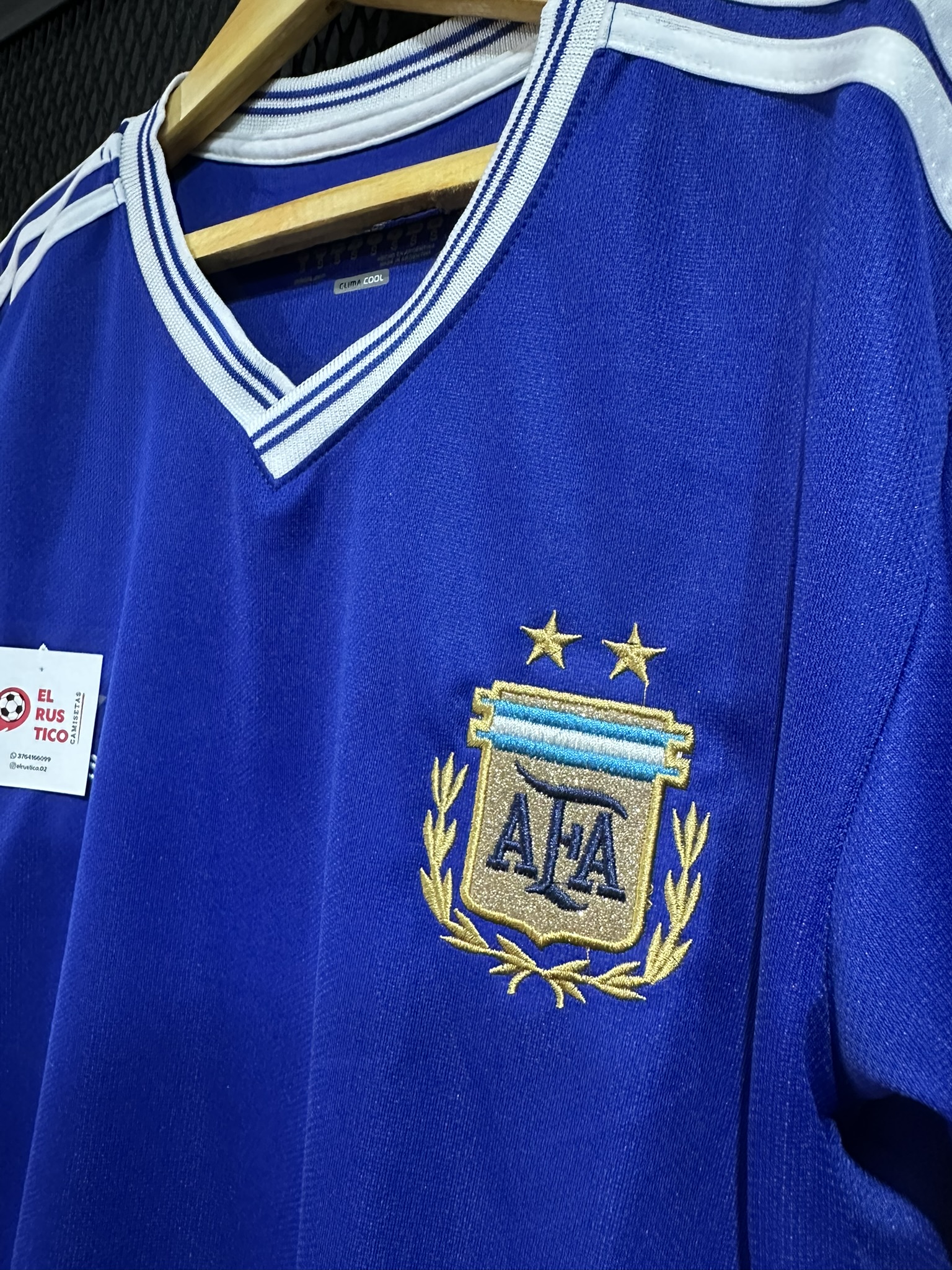 Camiseta retro de la selección argentina 1990