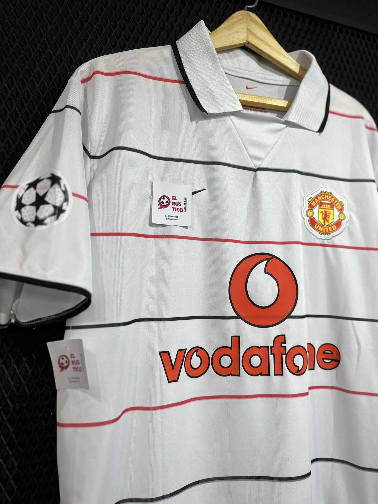 Camiseta Manchester United 2003/04 visitante