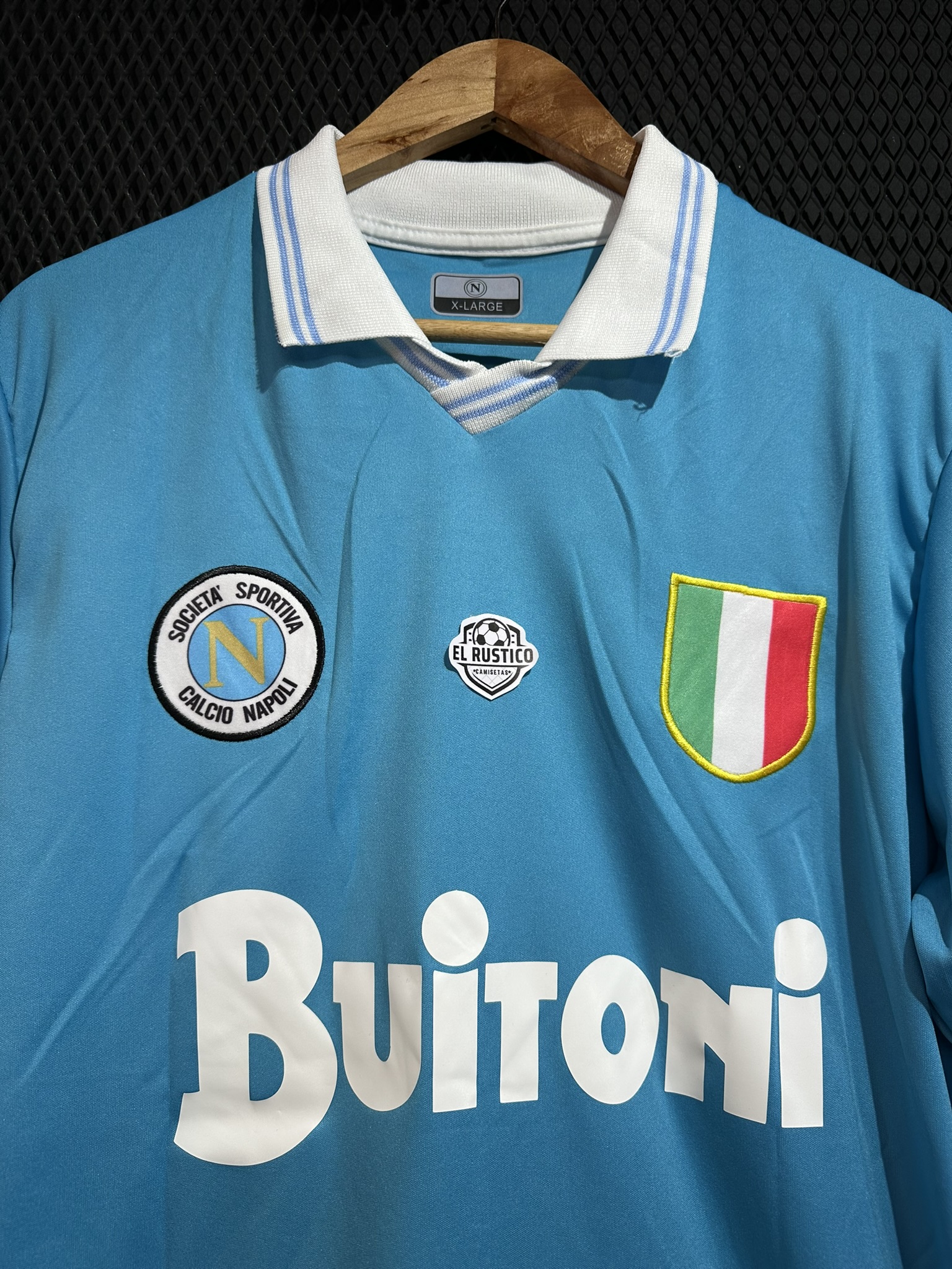 Camiseta retro del Napoli