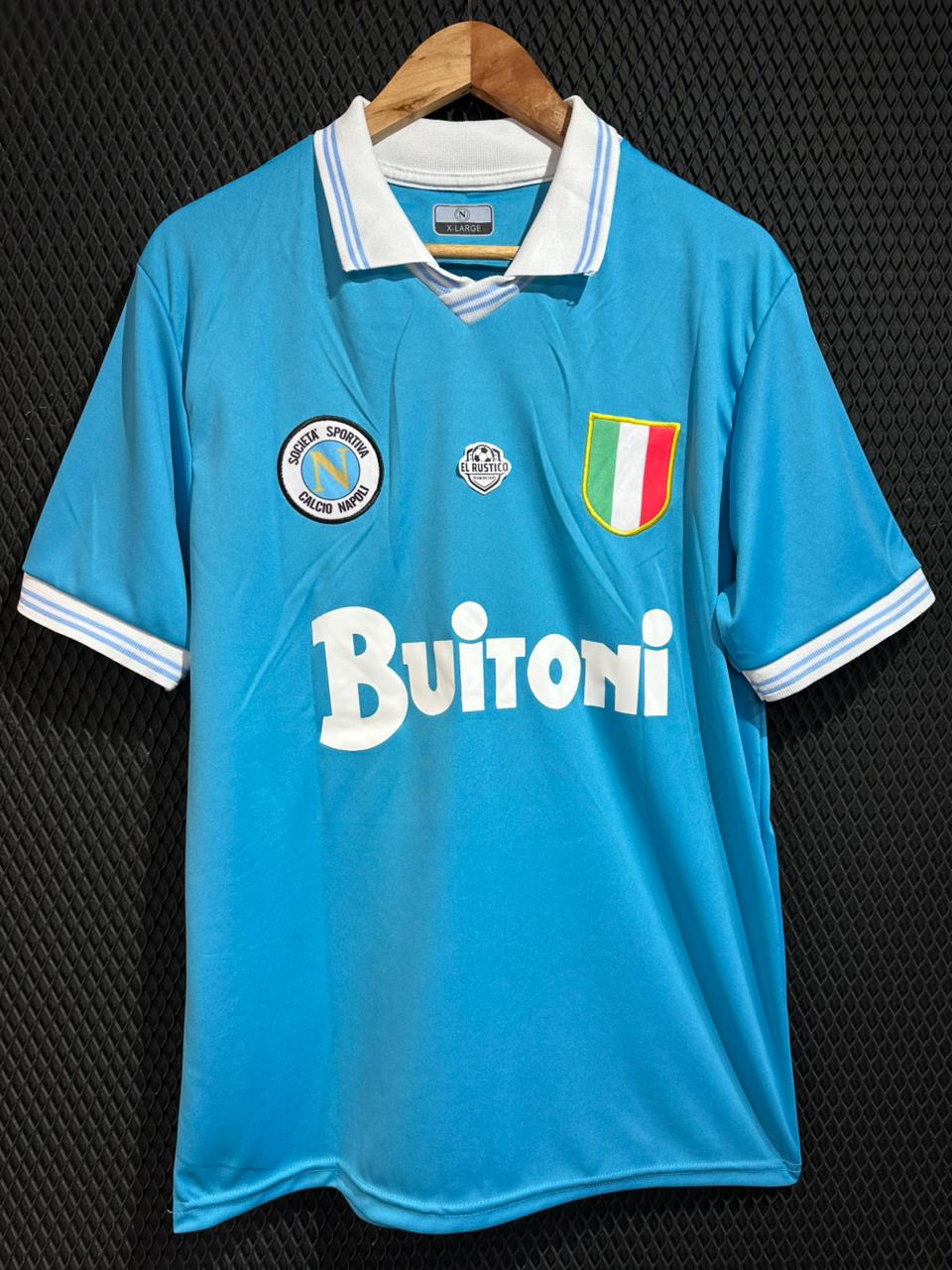 Camiseta retro del Napoli