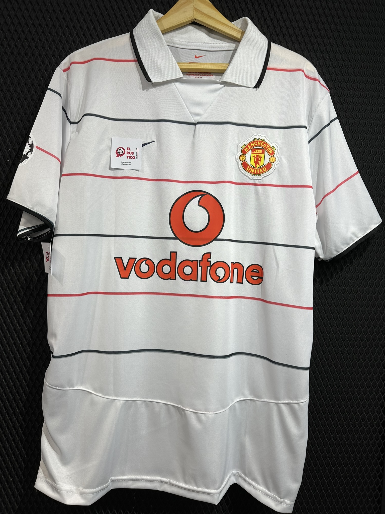 Camiseta Manchester United 2003/04 visitante