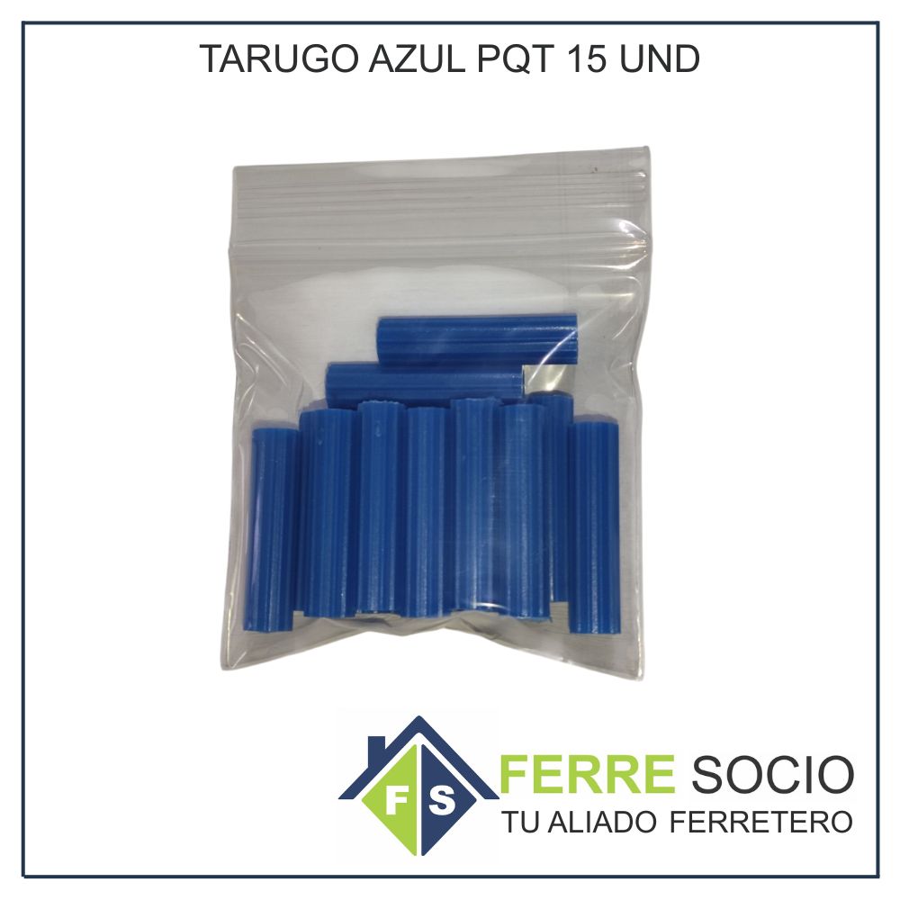 TARUGO AZUL PQT 15 UND (5/16)