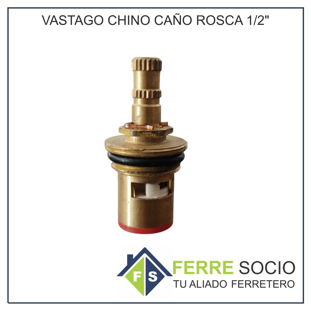 VASTAGO CHINO CAÑO ROSCA 1/2"