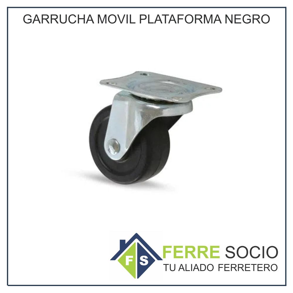 GARRUCHA MOVIL PLATAFORMA NEGRO