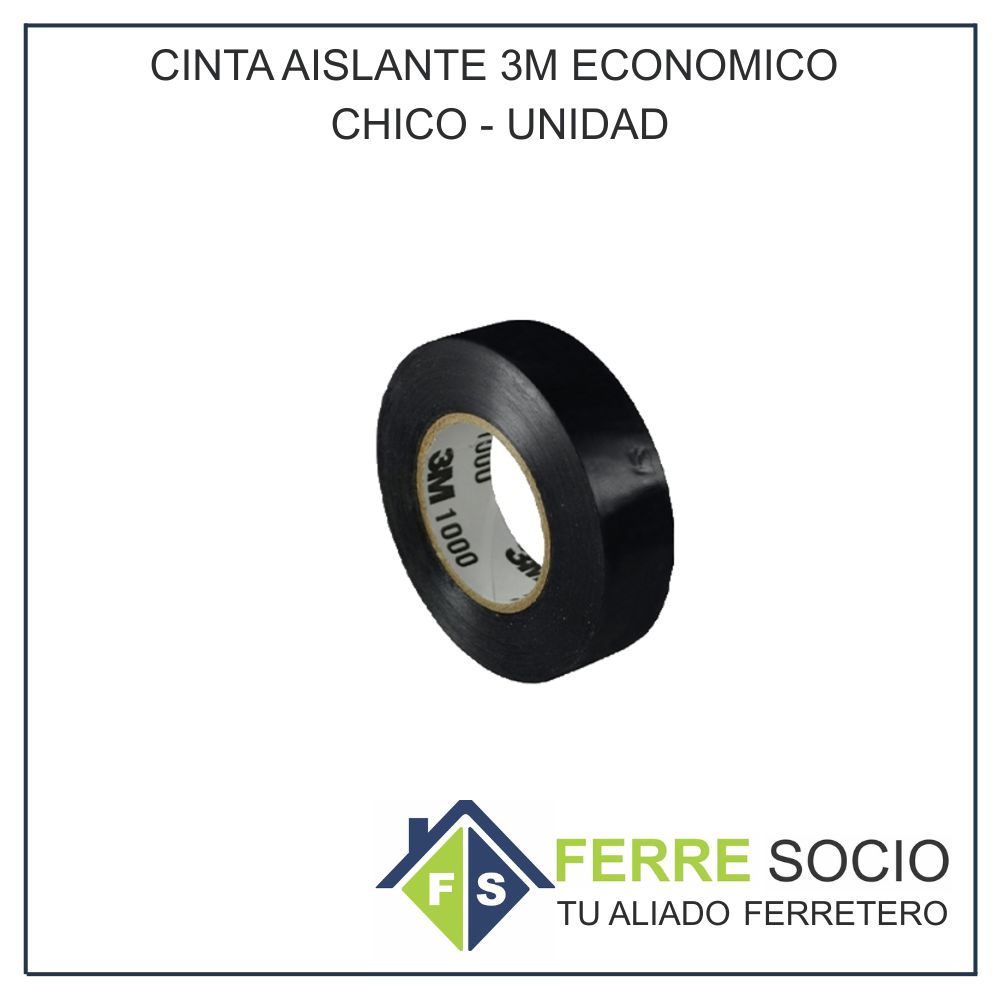 CINTA AISLANTE 3M ECONOMICO CHICO - UNIDAD