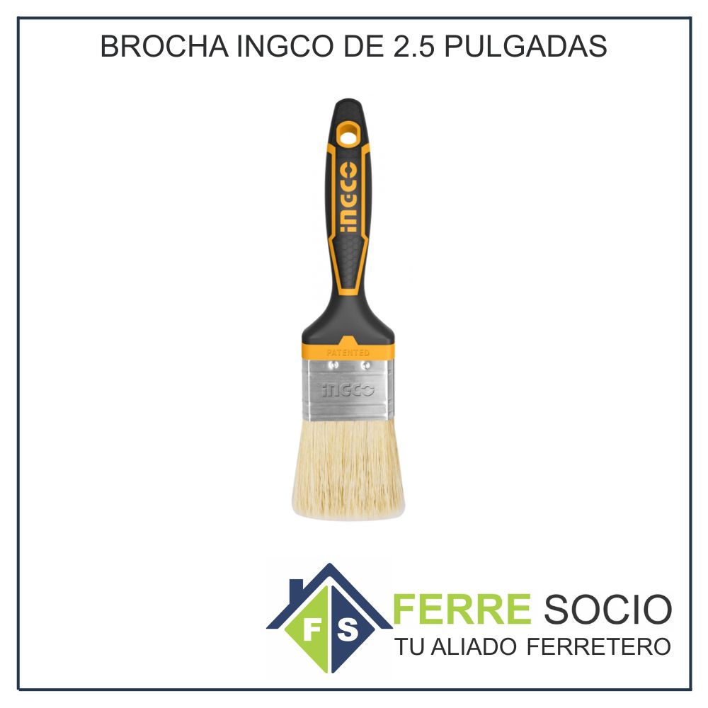 BROCHA INGCO DE 2.5 PULGADAS