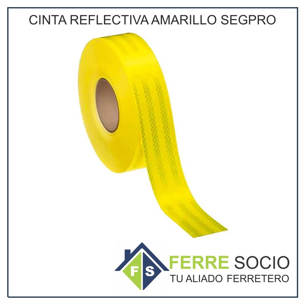CINTA REFLECTIVA AMARILLO SEGPRO