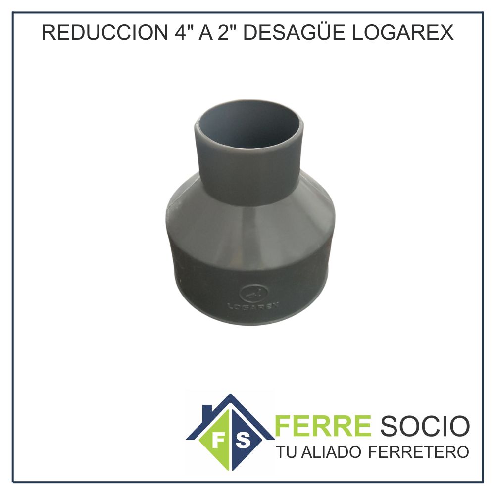 REDUCCION 4" A 2" DESAGÜE LOGAREX