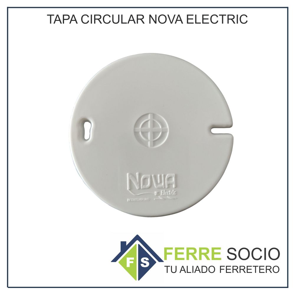 TAPA CIRCULAR NOVA ELECTRIC