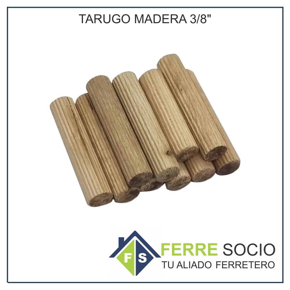 TARUGO MADERA 3/8