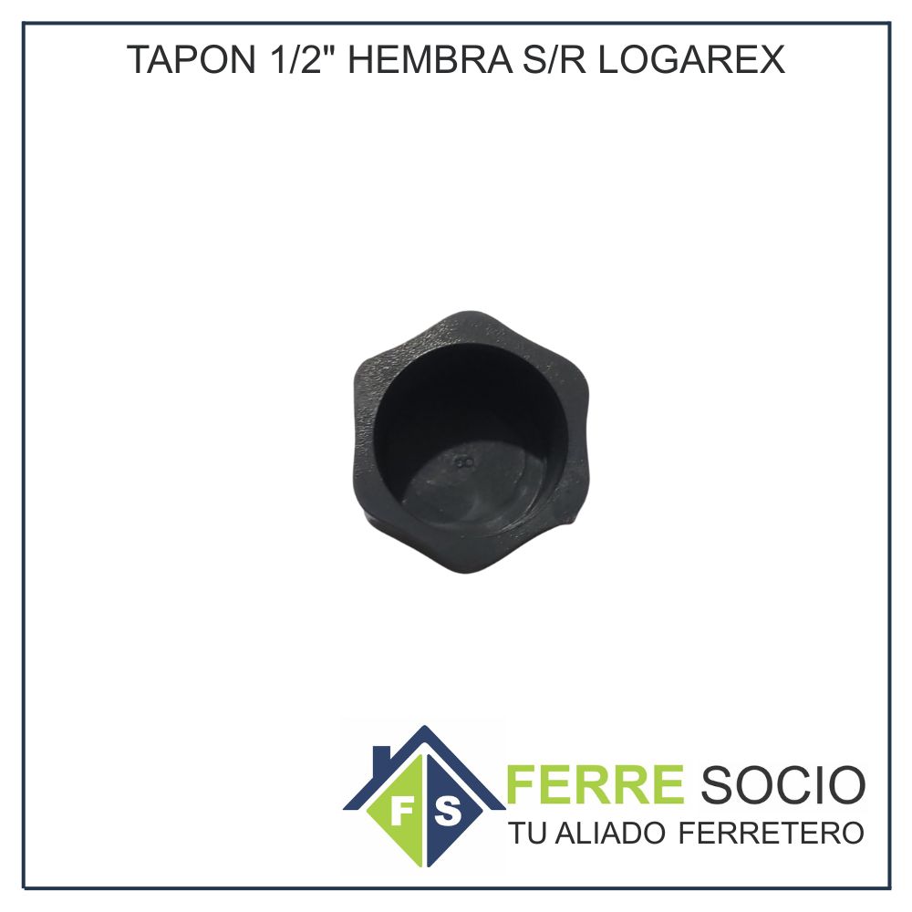 TAPON 1/2" HEMBRA S/R LOGAREX