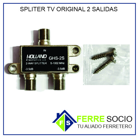 SPLITER IMPORTADO 2 SALIDAS