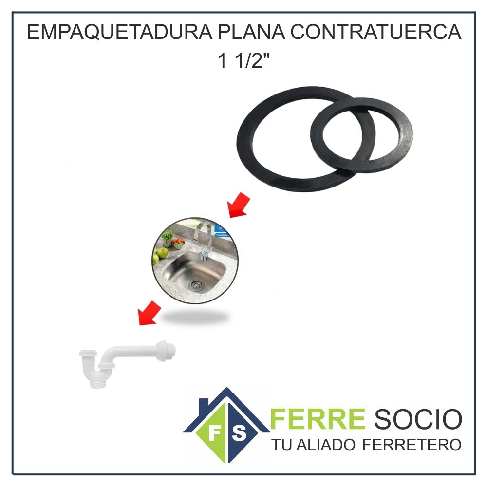 EMPAQUETADURA PLANA CONTRATUERCA 1 1/2