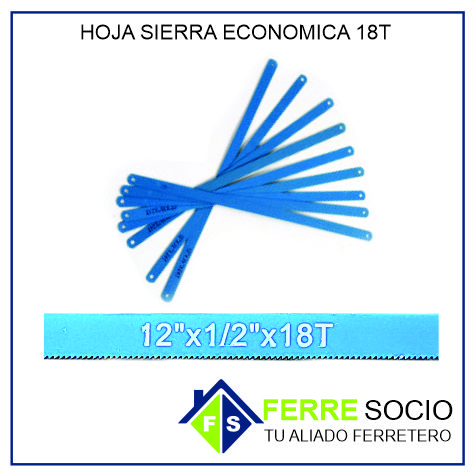 HOJA SIERRA ECONOMICA 18T