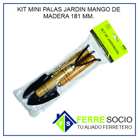 KIT MINI PALAS JARDIN MMADERA 181MM